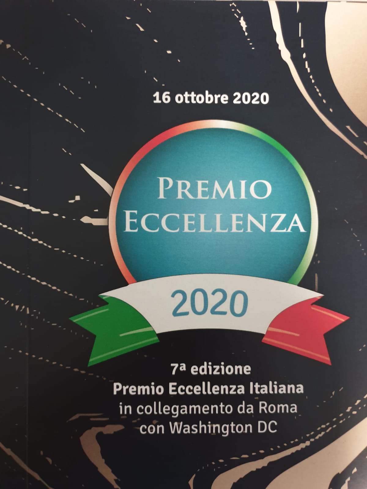 16 Ottobre 2020: “PREMIO ECCELLENZA 2020” 7A EDIZIONE